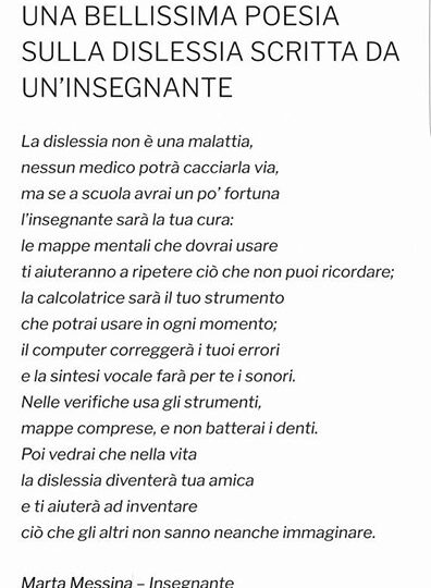 dislessia